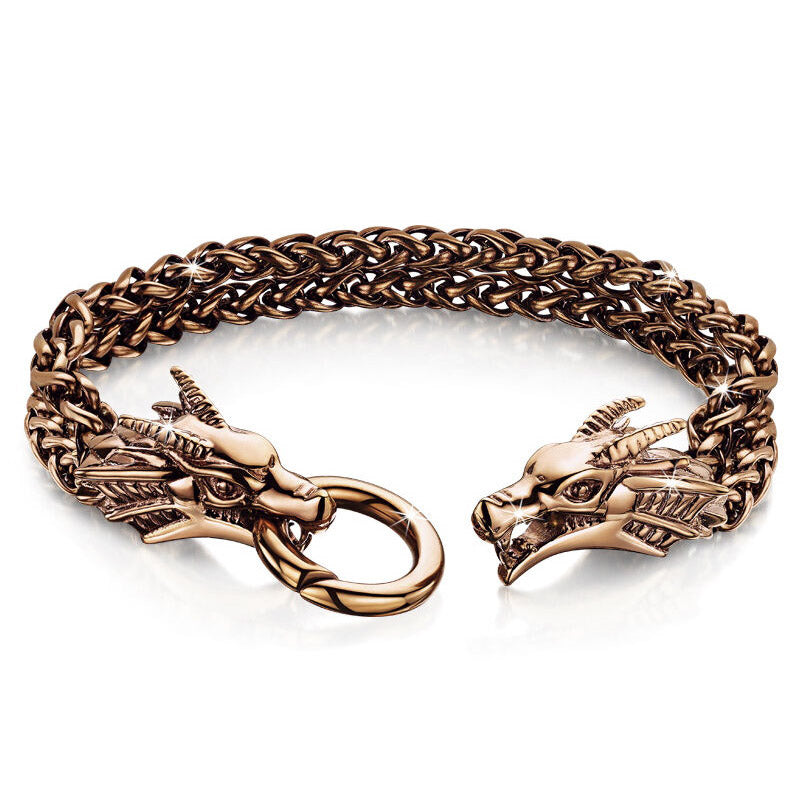Männer Stol &amp; Koffer Dragon Bracelet